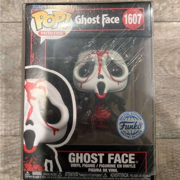 Funko Pop Ghost Face Bloody Black Light Scare Fair Exclusive Australia Edition - Picture 1 of 7